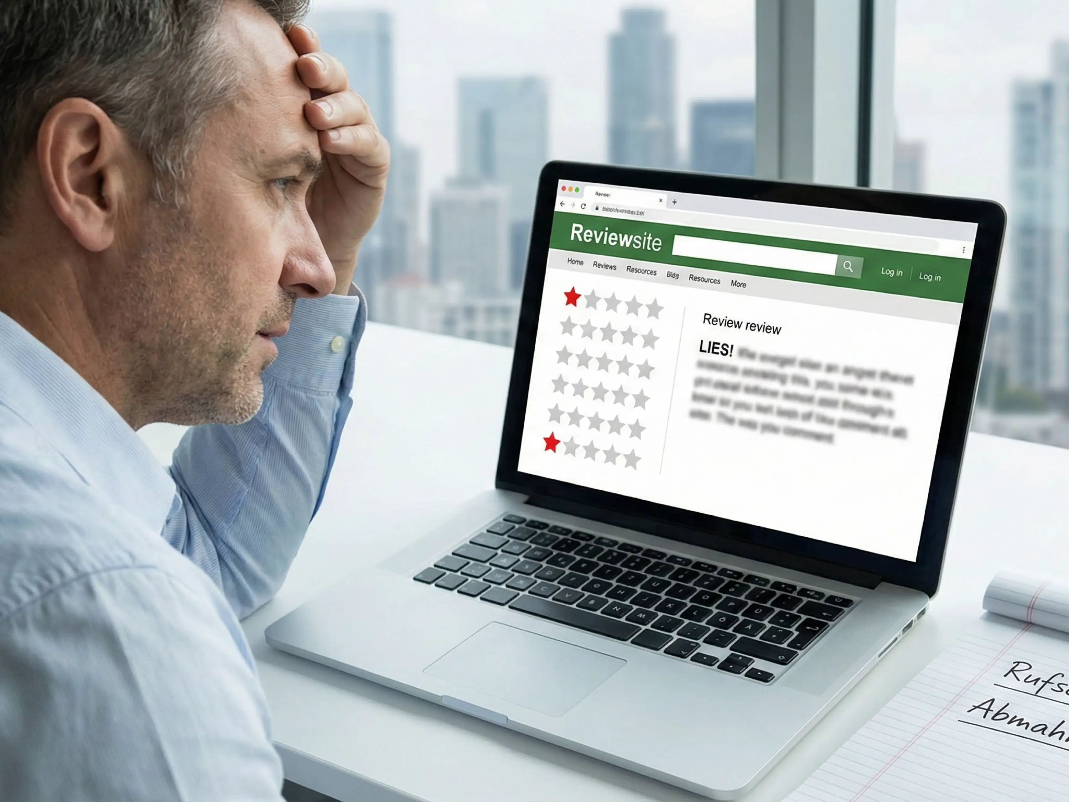 Eine Kamerafrau filmt ein Experteninterview mit einem Moderator und Rechtsanwalt Imanuel Schulz im RTL-Studio über das Löschen von Google Bewertungen und Reputationsschutz.